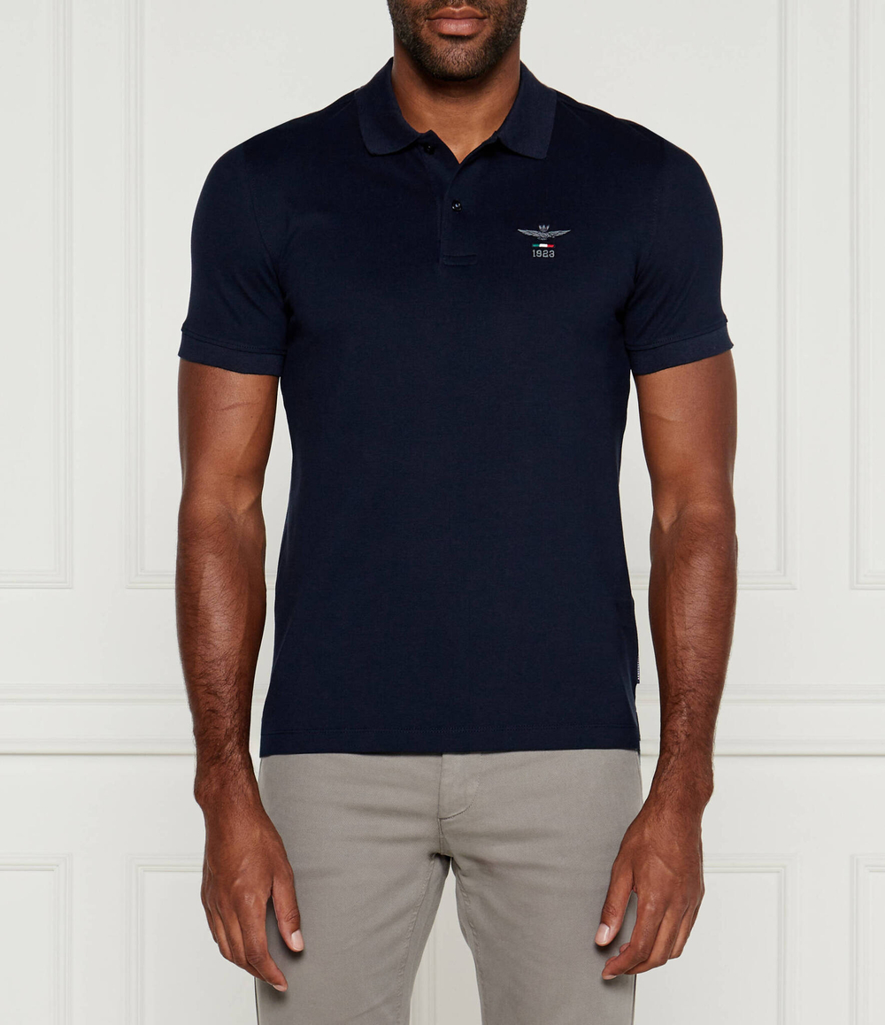 Поло Aeronautica Militare Aeronautica Militare - темно-синий(PO1799P191)