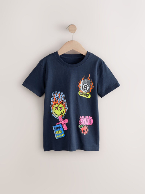 Футболка для мальчика Next E99-946, Темно-синий