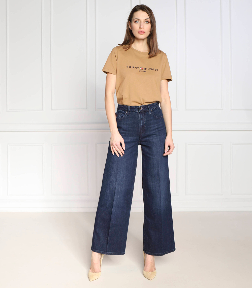 футболка Tommy Hilfiger - светло-коричневый(WW0WW28681)