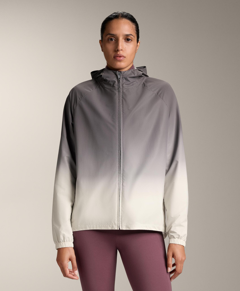 Oysho Лёгкая водоотталкивающая светоотражающая куртка, синий