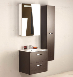 Тумба под раковину Roca Victoria Nord  60х45см ZRU9000027  венге