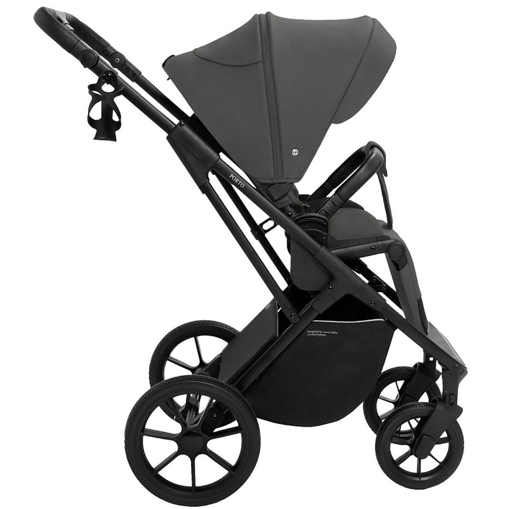 Детская коляска Sweet Baby Porto 2 в 1 Dark Grey