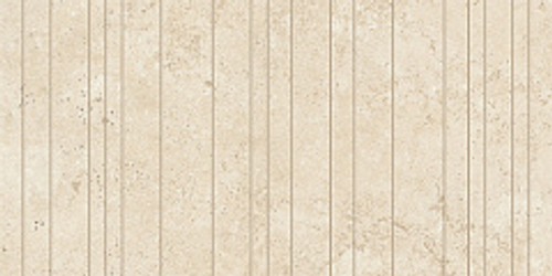 Декорированный керамогранит ATLAS CONCORDE MARVEL TRAVERTINE Sand Cross Chiselled Urban Grid 30х60 AF9Q