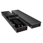 Конвектор внутрипольный Royal Thermo ATRIUM TURBO-110/300/1100-DG-U-BL