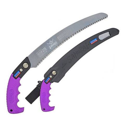 Пила Samurai с изогнутым полотном, L=270мм,с переменным шагом 3/3,5/4мм в чехле, GCW-270-LMH
