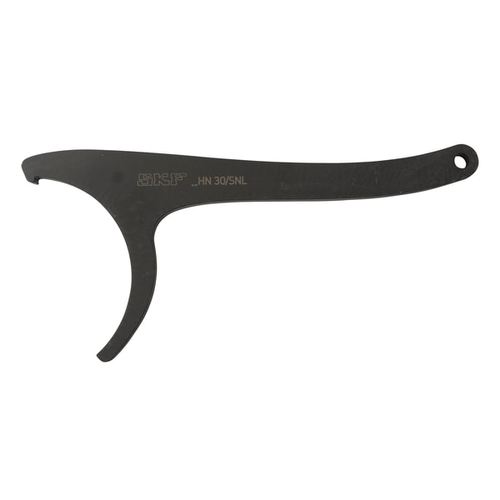 Hook spanner for use inside split plummer (pillow) block housings HN 30/SNL