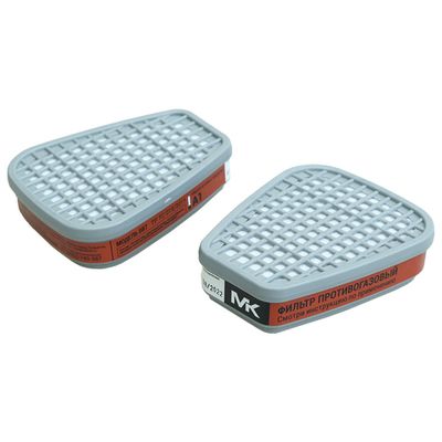 MK 087-6051 Фильтр для маски класс А1 противогазовый угольный, 2 шт