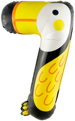 Фольгированные цифры «Зоопарк», 102 см