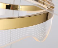 Kink Light 08263,36P Подвес Кастела диммируемый латунь