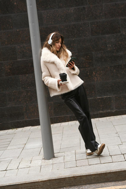 Двусторонняя куртка-дубленка Marilyn