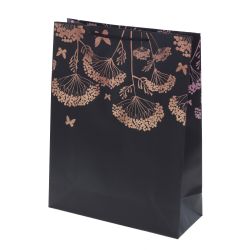 GAEM Пакет подарочный L (бумага 210г/м2, блок микс 12шт), L31 W12 H40 см, 4в.