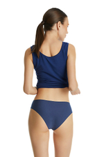 Трусы женские бикини Invisible индиго