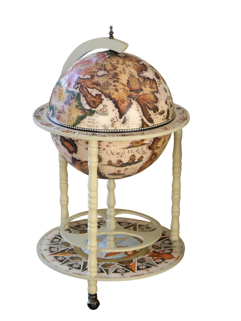 Jufeng Глобус-бар напольный d 45 светлый