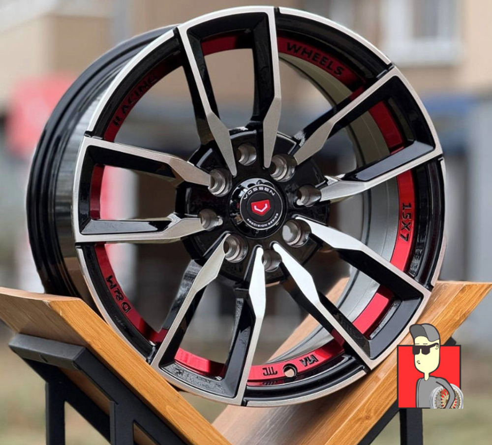 Комплект дисков Vossen 15x7 et35 4x100/4x114.3