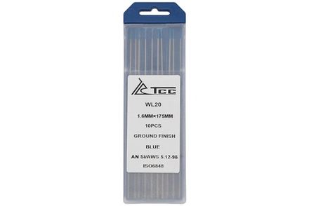 Вольфрамовый электрод синий TSS WL20-175/1.6 (10 шт)