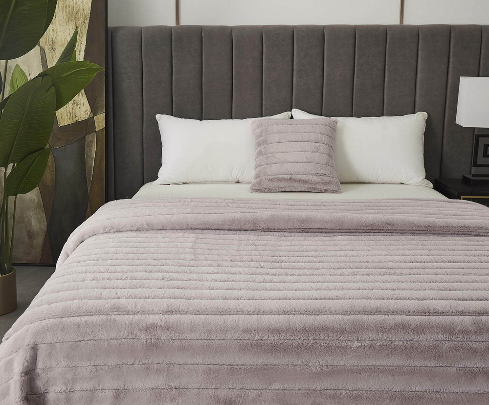 Плед 220х240 Sofi De MarkO Анабель лиловый