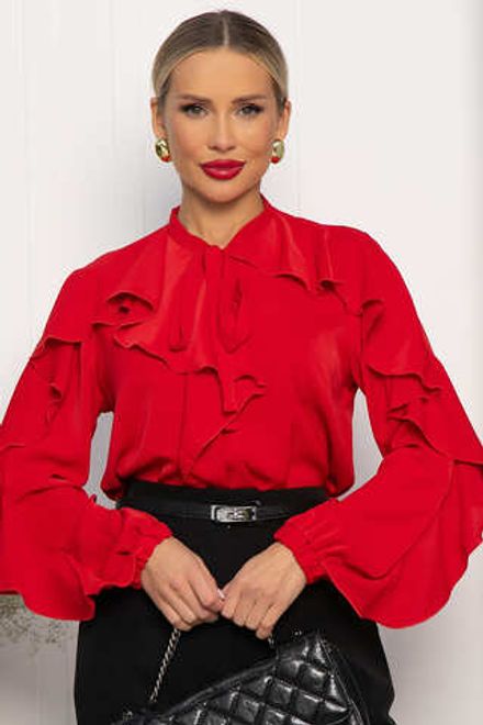 Блуза Дыхание весны (красная) Б14926-5М LT Collection