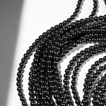 Гематин (гематит), оттенок "Gun metal", шар 6,2мм