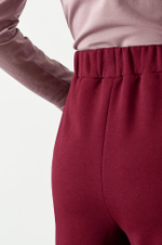 3926 Брюки женские (винный)