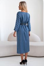 Платье Стелла (голубой)-50р-р Р11-1197 Nikol