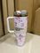 Termos \ Термос Stanley Quencher H2.0 Tumbler Çiçəkli 1.18 L