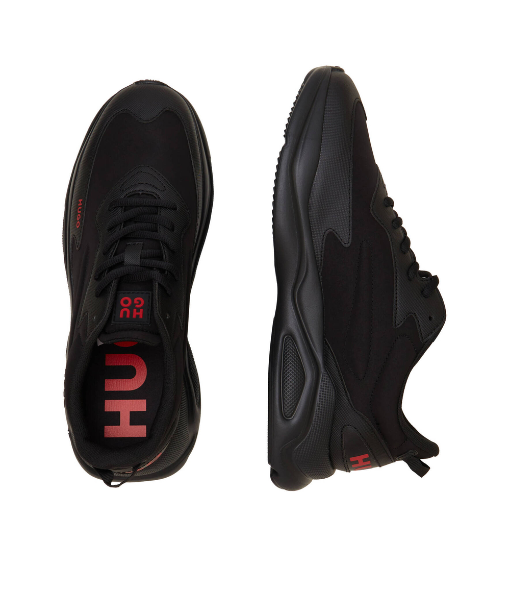 Кроссовки Leon_Runn_nypu_N HUGO - черный(50504799)