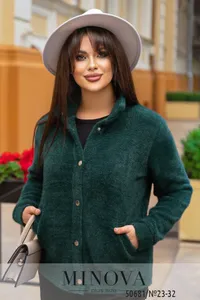 Кардиган 23-32-зеленый Minova