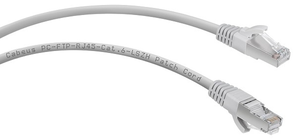 Кабель патч-корд F/UTP 6 кат. 20м Cabeus PC-FTP-RJ45-Cat.6-20m-LSZH