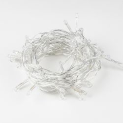 ULD-S0500-050-DTA MULTI IP20 Гирлянда светодиодная с контроллером. 5м. 50 светодиодов. Разноцветный свет. Провод прозрачный. ТМ Uniel