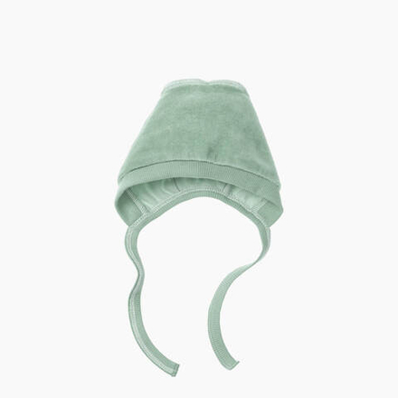 Велюровая шапочка на завязках Mjölk Magic Mint