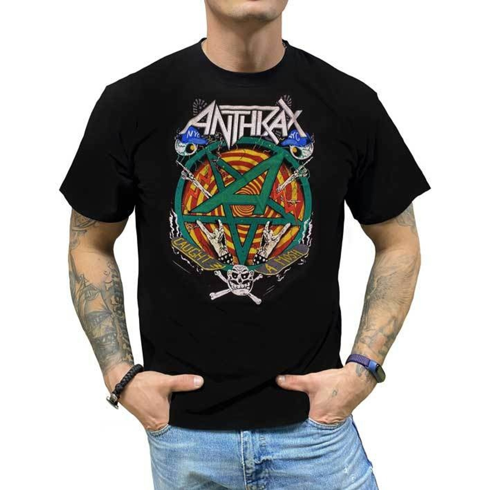 Футболка Anthrax Caught a Mosh (2XL)