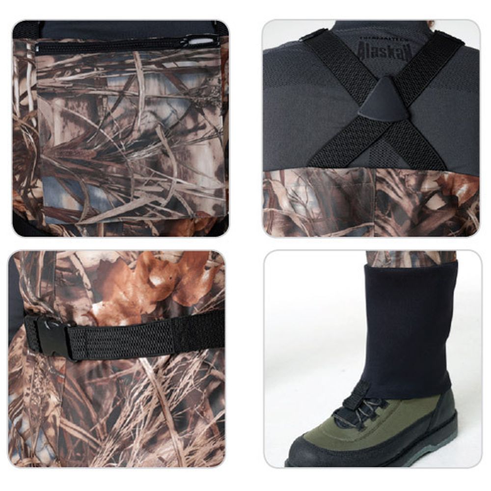 Вейдерсы Alaskan Scout камуфляж   M
