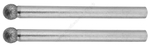 ЗУБР 2 шт, 4.0 x 3.2 x 38 мм, Набор алмазных мини-шарошек (35922)