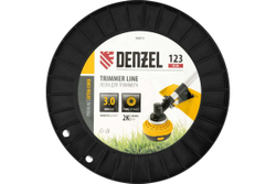 Леска для триммера EXTRA CORD двухкомпонентная круглая 3.0 мм, 123 м, на DIN катушке Denzel 96810