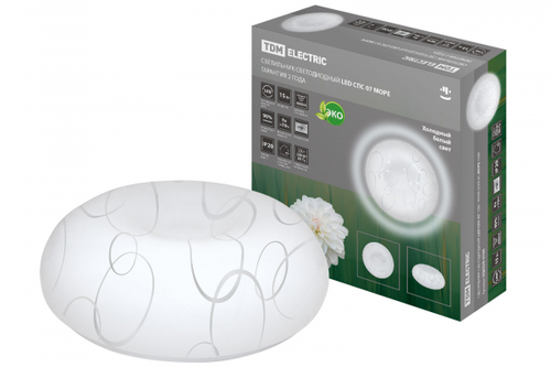 Светильник светодиодный TDM СПС 07 15Вт 4000К D30см, Море