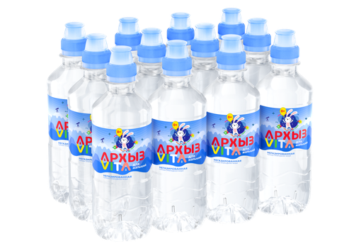 Архыз Vita 0+ 0,33л ПЭТ горная прир. негаз.