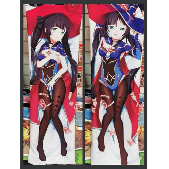 Подушка дакимакура "Genshin Impact" Мона, 150см