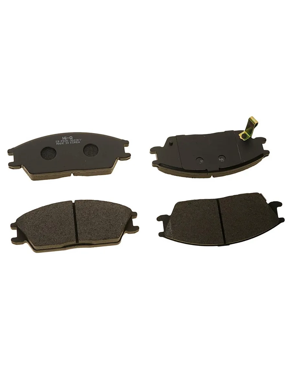 Колодки тормозные HYUNDAI Accent (99-),Getz,Coupe передние (4шт.) SANGSIN