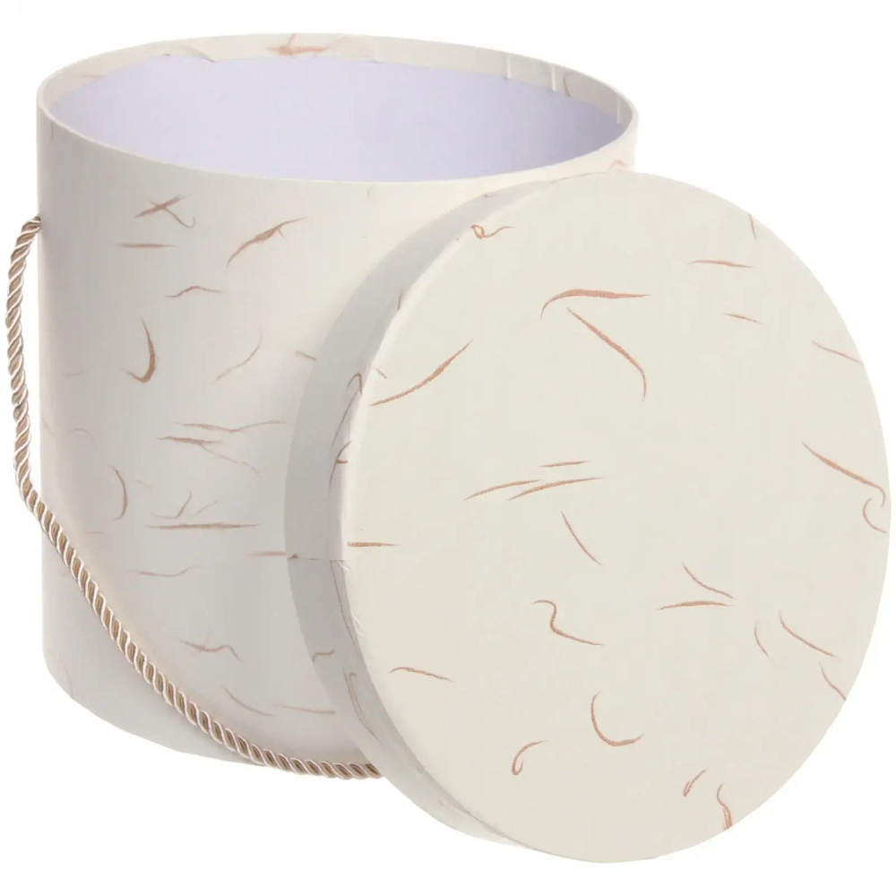 Коробка подарочная «Элегант» 19*19 см, белый