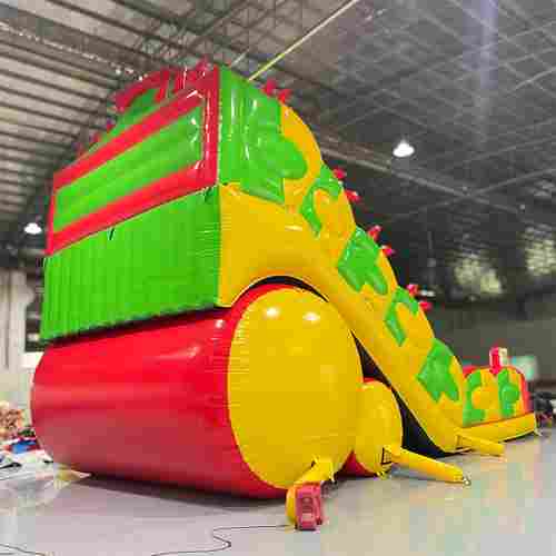 Коммерческий надувной батут-горка «Дракон 2», 11*6*8 м