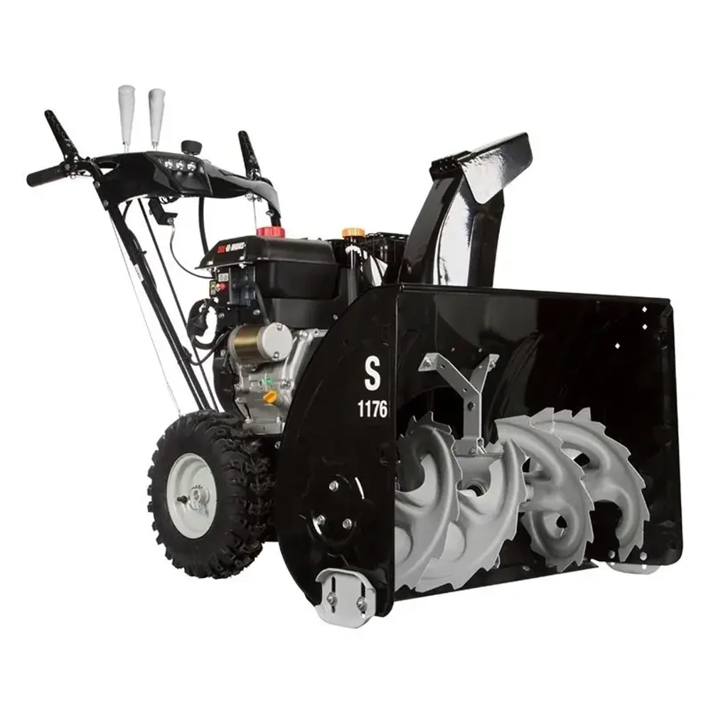 Hyundai S 1176 снегоуборщик бензиновый 11 л.с. ковш 76 см, выброс 11 м, 5 вперед/2 назад