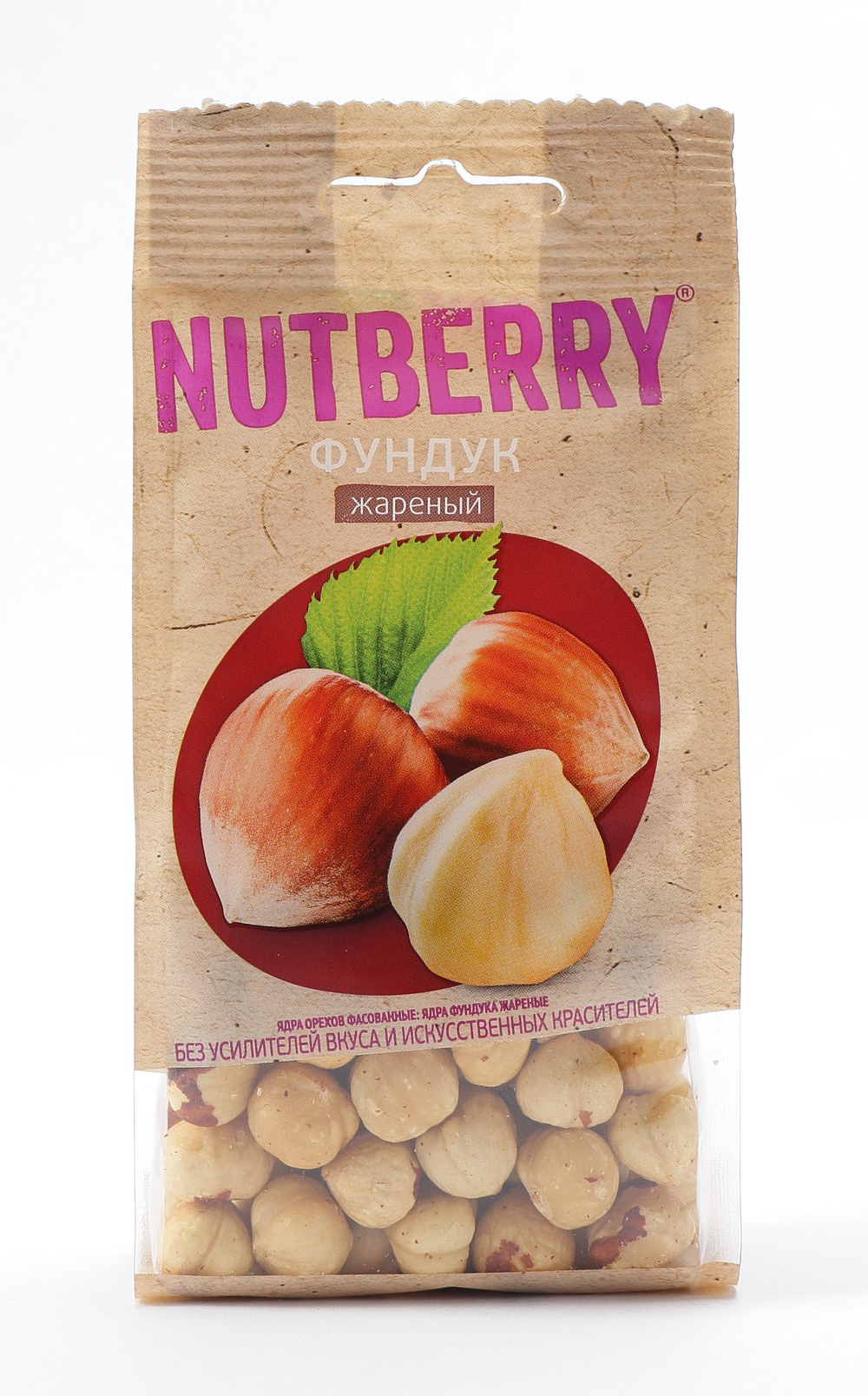 NUTBERRY Фундук жареный 100 г