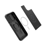 Гибридный чехол со шторкой для камеры и поддержкой MagSafe Spigen Optik Armor (Mag Fit) для iPhone 15 Pro Max