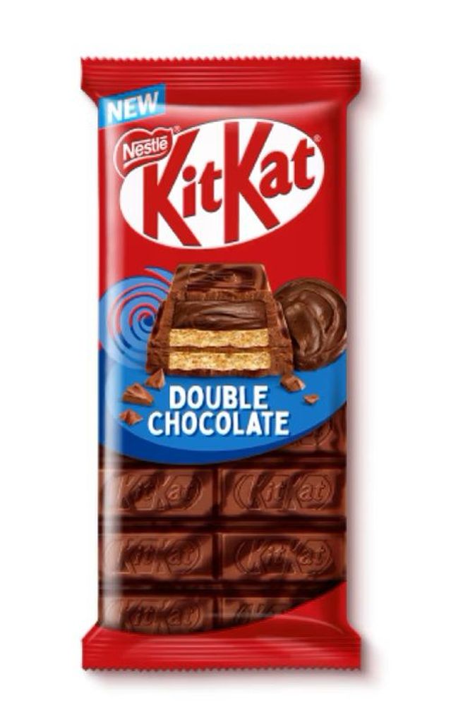Шоколадная плитка KitKat Double Chocolate, двойной шоколад 99 г