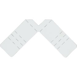 Подвесное крепление ЭРА SPL-FIX4 для потолков Грильято серии SPL-540 4 шт белый