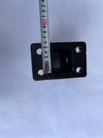 Переходник (мини) для фаркопа под квадрат 50 мм (универсальное), маленькое (д18ш12в8)вес 2,035
