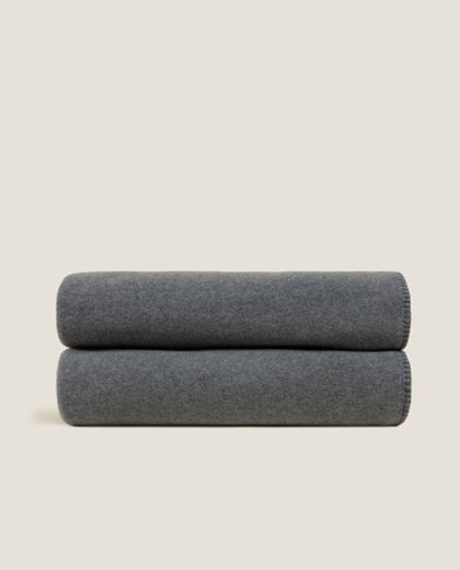 Плед Frati SOFT VISCOSE ANTHRACITE Frati Home 130x160 Темно-серое