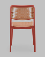 Стул Yona пластиковый красный