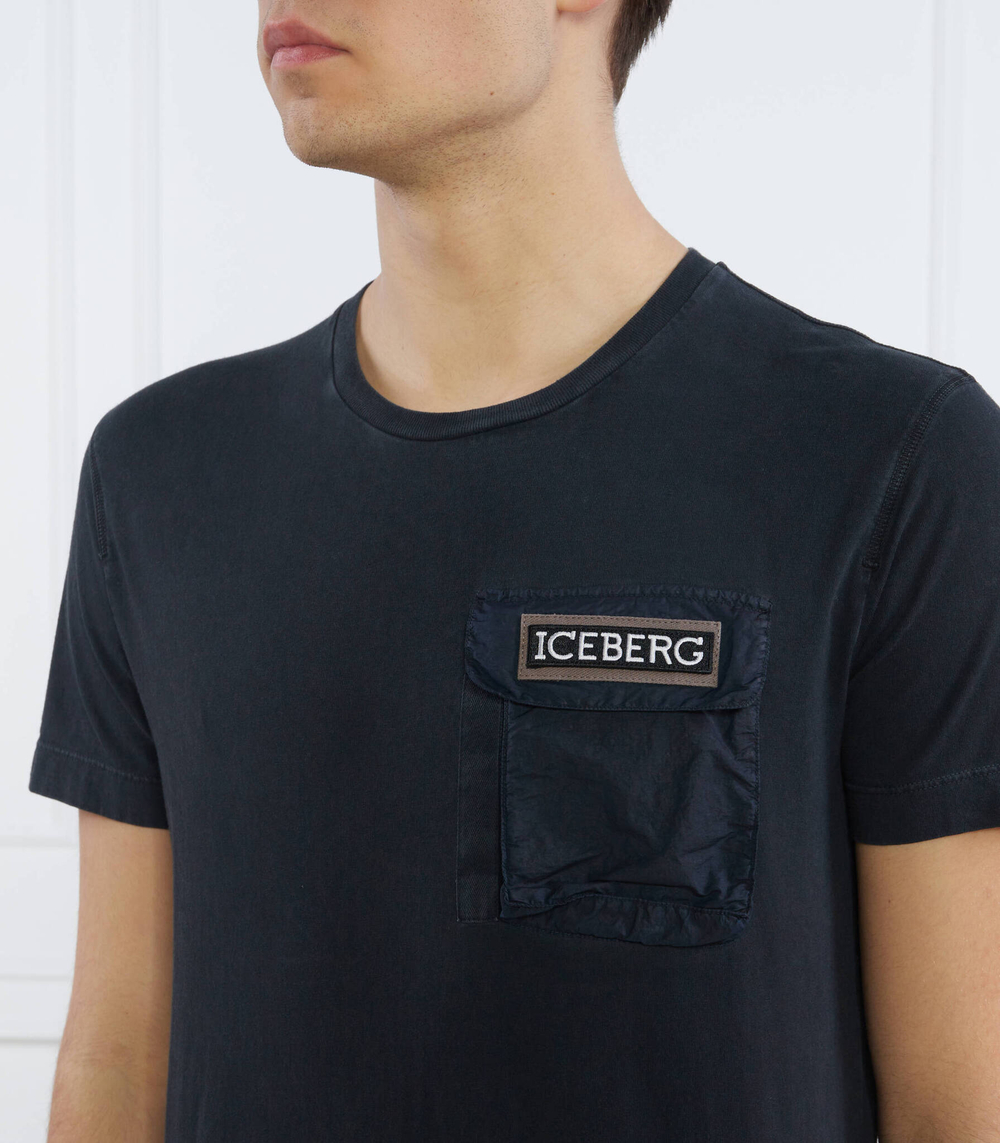 Футболка Iceberg - темно-синий(232 I1P F029 6317)