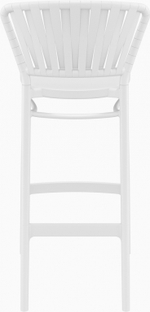 Стул пластиковый барный Siesta Contract Portofino, белый